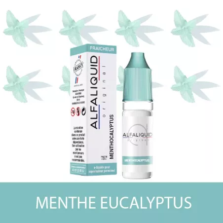 E-liquide Menthe Eucalyptus ALFALIQUID - e-clopevape