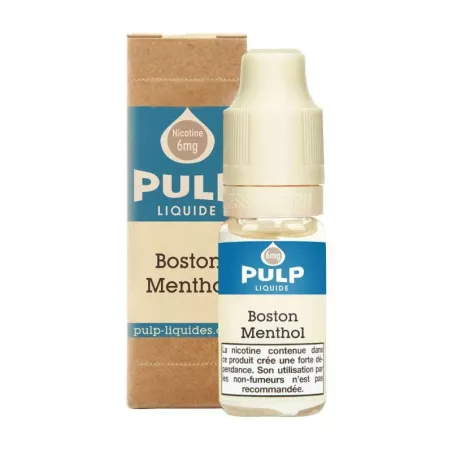 Image e-liquide Boston Menthol Pulp