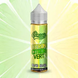 Citron Jaune Citron Vert Classic liquide 50ML e-clopevape